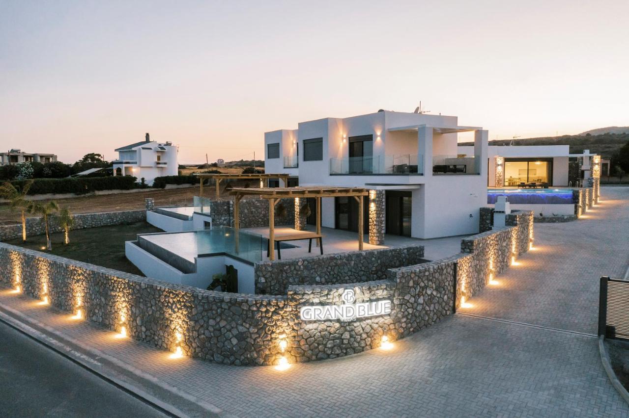 Grand Blue Villas Lachania ภายนอก รูปภาพ