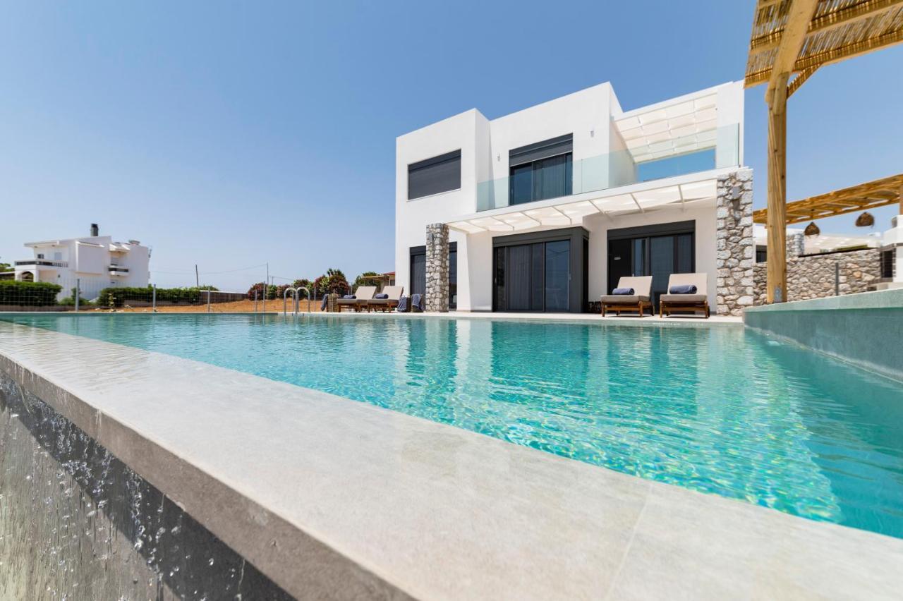 Grand Blue Villas Lachania ภายนอก รูปภาพ