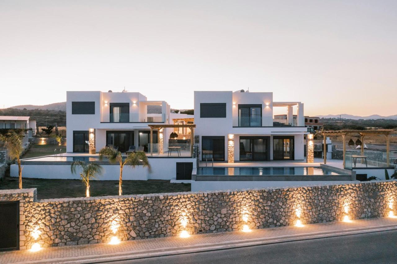 Grand Blue Villas Lachania ภายนอก รูปภาพ